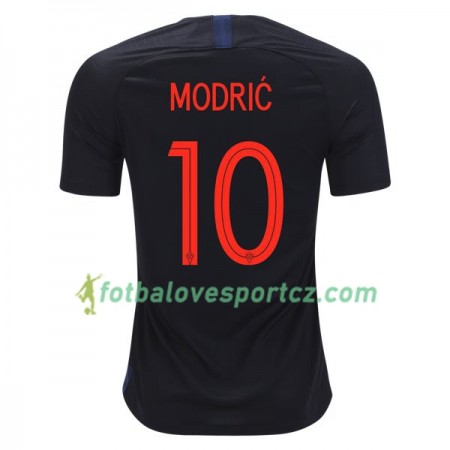 Chorvatsko Modrić 10 Venkovní MS 2018 - Fotbalové Dresy (S/S) Chorvatsko Modrić 10 Venkovní MS 2018 - Fotbalové Dresy (S/S)